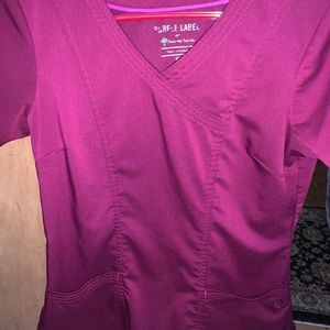 Purple Label Scrub Top